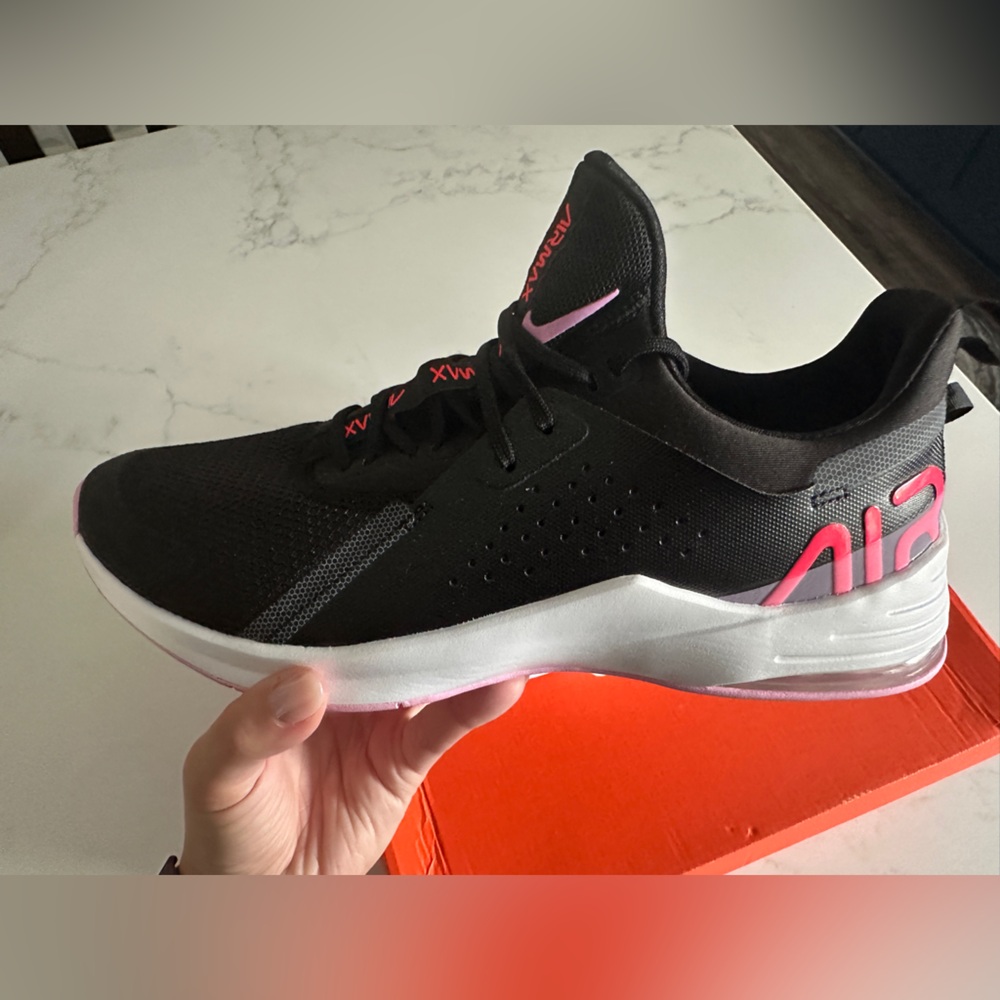 Nike Black and Pink Athletic Shoes